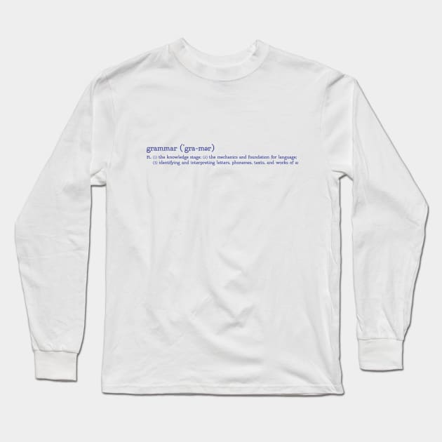 Trivium Grammar State Long Sleeve T-Shirt by k8creates